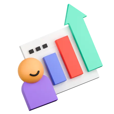 Statistiques  3D Icon