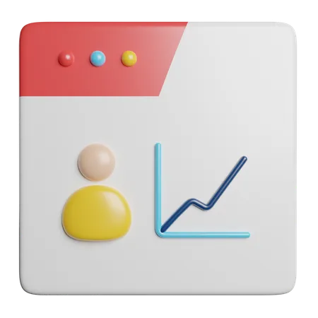 Statistiques  3D Icon