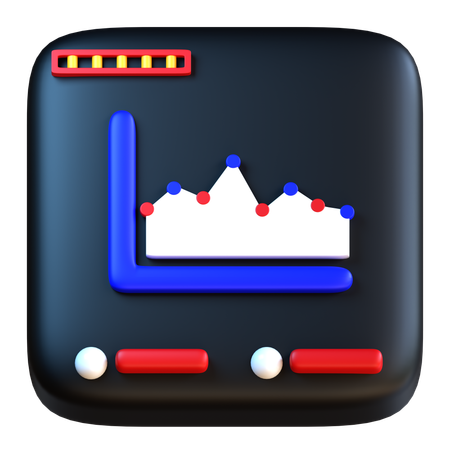 Statistiques  3D Icon