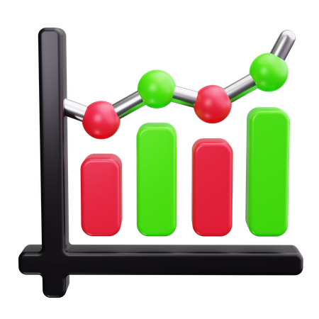 Statistiques  3D Icon