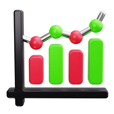 Statistiques  3D Icon