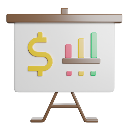 Statistiques  3D Icon
