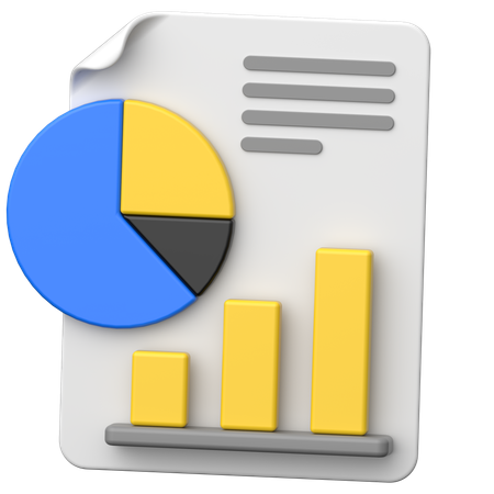 Statistiques  3D Icon