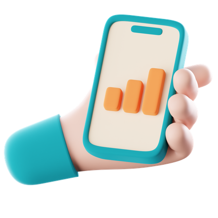 Statistiques  3D Icon