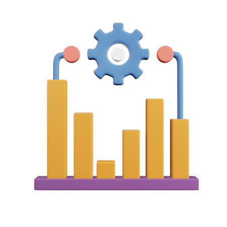 Statistiques  3D Icon