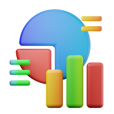 Statistiques  3D Icon