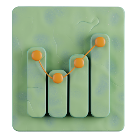 Statistiques  3D Icon