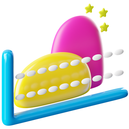 Statistiques  3D Icon