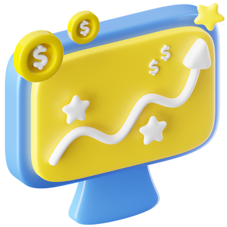 Statistiques  3D Icon