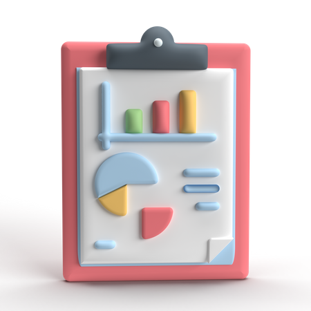 Statistiques  3D Icon