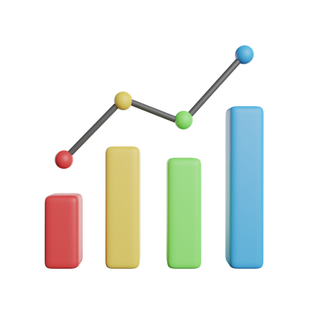 Statistiques  3D Icon