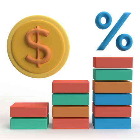 Statistiques  3D Icon