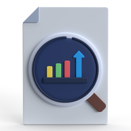 Statistiques  3D Icon