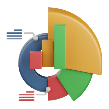 Statistiques  3D Icon
