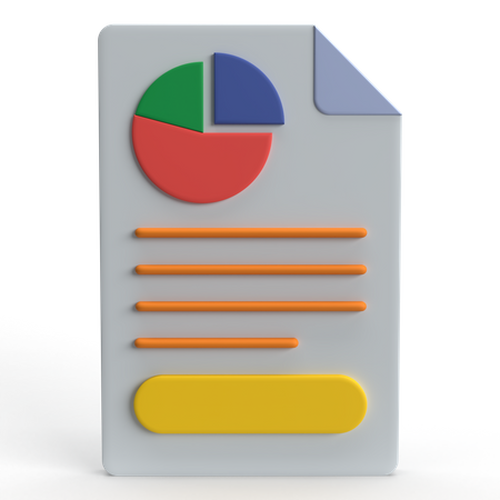 Statistiques  3D Icon