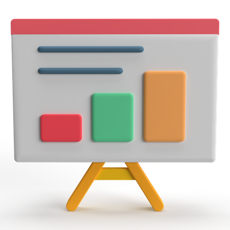 Statistiques  3D Icon