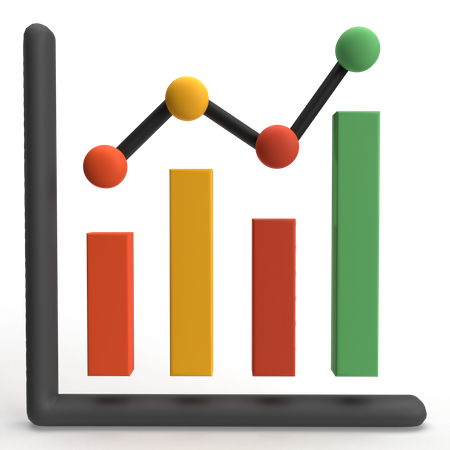 Statistiques  3D Icon