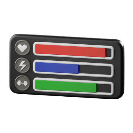 Statistiques  3D Icon