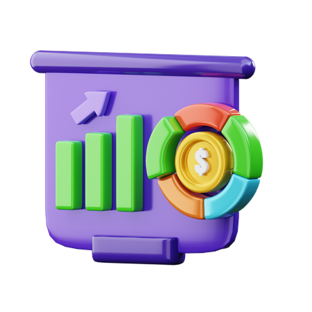 Statistiques  3D Icon