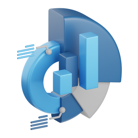 Statistiques  3D Icon