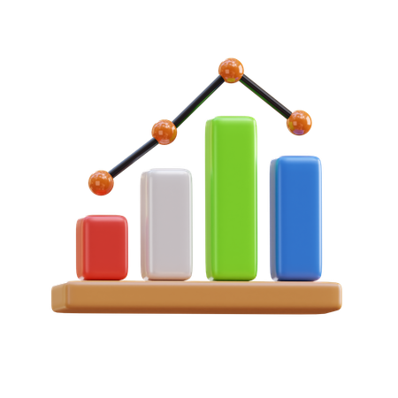 Statistiques  3D Icon