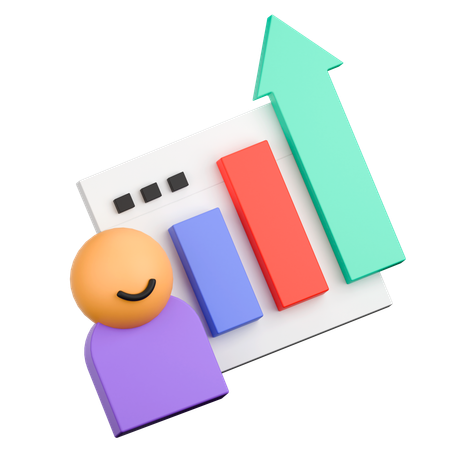 Statistiques  3D Icon