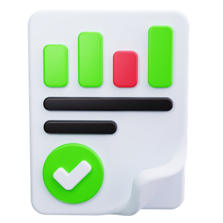 Stats  3D Icon