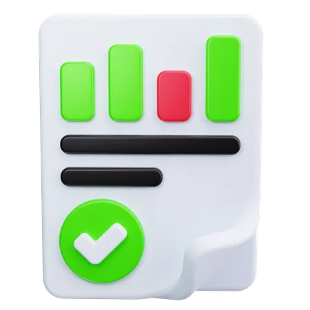 Stats  3D Icon