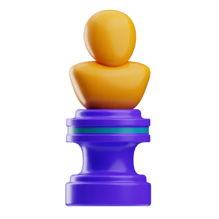 Statue  3D Icon