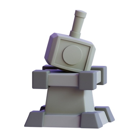 Statue  3D Icon