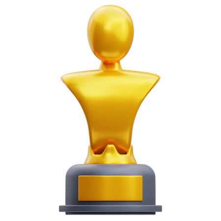 Statue Award  3D Icon