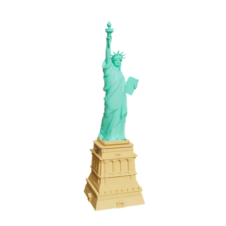 Statue de la Liberté  3D Icon