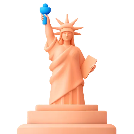 Statue de la Liberté  3D Icon