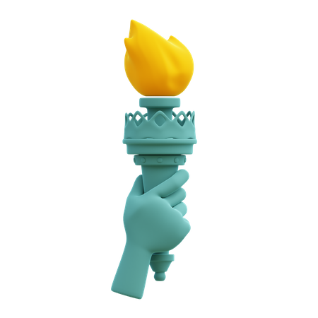 Statue of Liberty 3D Illustration