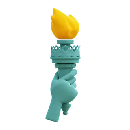 Statue of Liberty 3D Icon