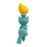 statue emoji 3d
