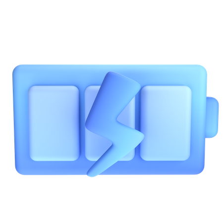 Status da bateria  3D Icon