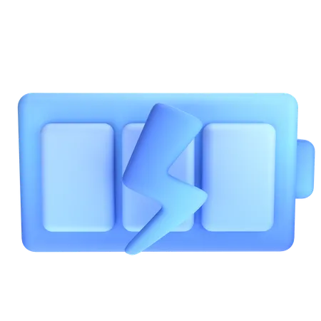 Status da bateria  3D Icon