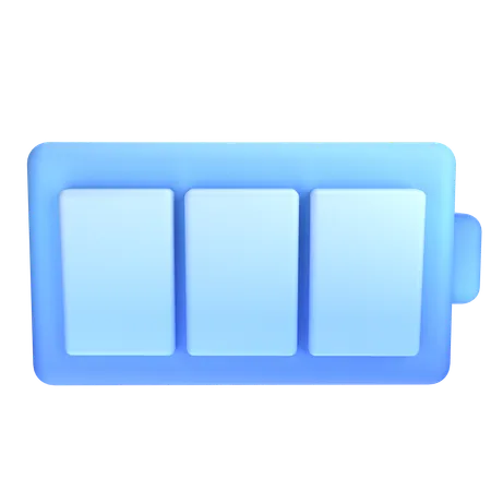 Status da bateria  3D Icon