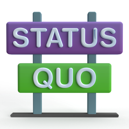 Status Quo  3D Icon