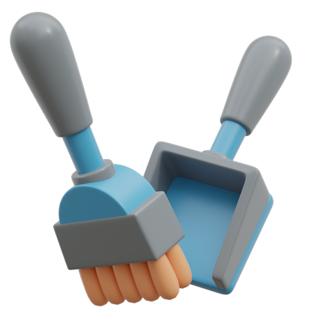 Staub wischen  3D Icon