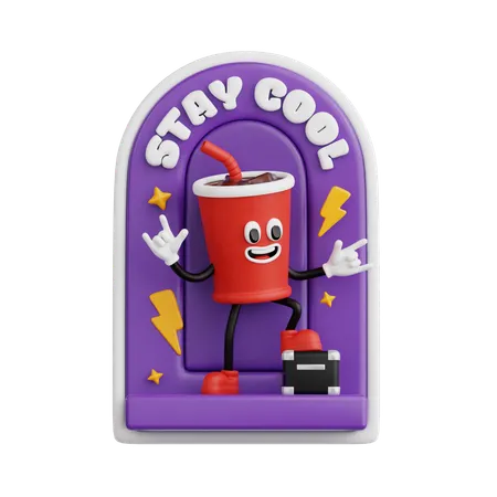 Stay Cool  3D Icon
