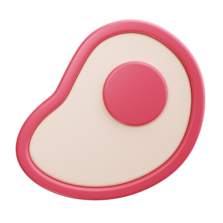 ステーキ  3D Icon