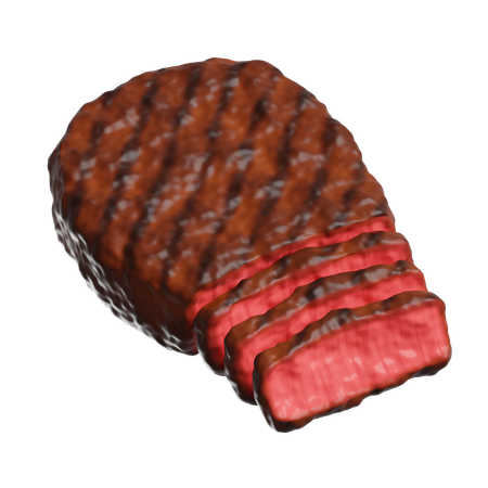Steak  3D Icon