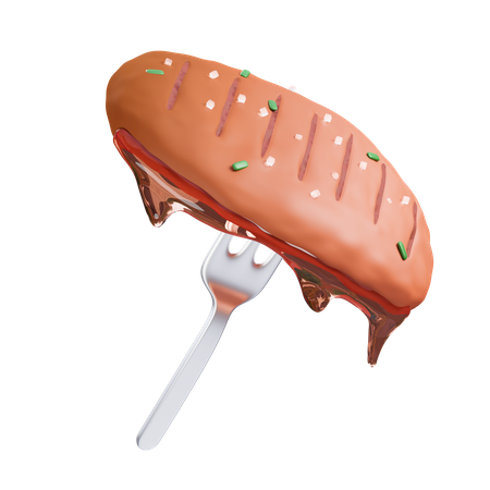 Steak  3D Icon