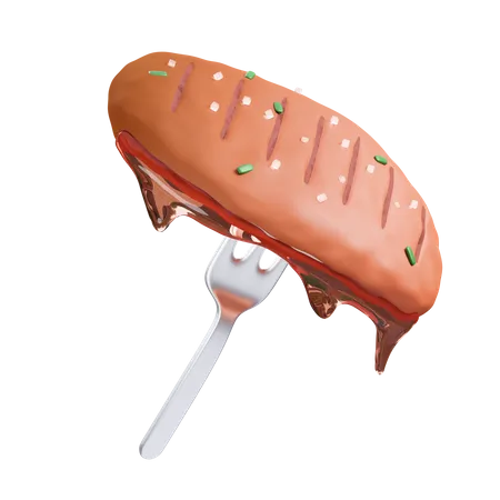 Steak  3D Icon