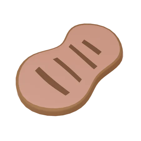 Steak  3D Icon