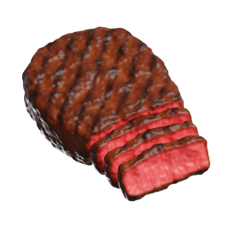 Steak  3D Icon