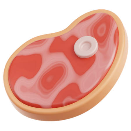 Steak  3D Icon