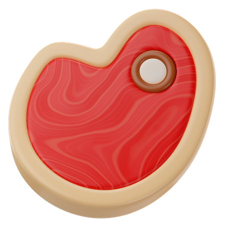 Steak  3D Icon